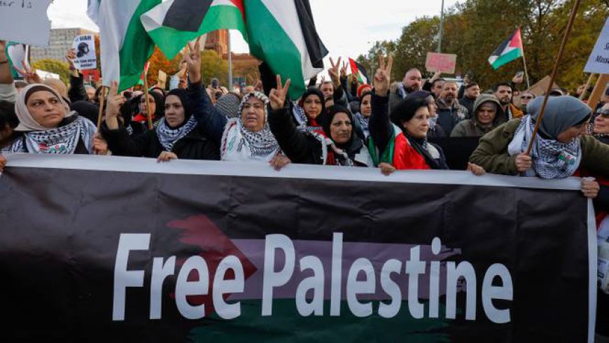 Thousands Rally in Berlin for Palestinian Solidarity Amid Escalating Israel-Palestine Conflict