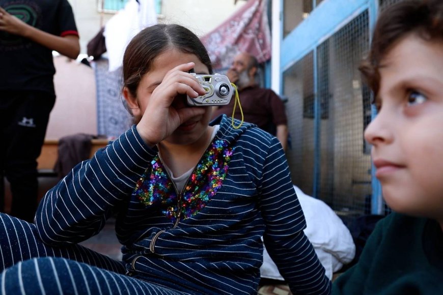 I Am Filled with Fear, Unable to Sleep at Night: Gaza's Displaced Children Share Their Stories